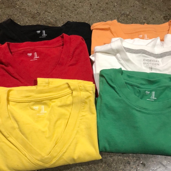 gap plain t shirts